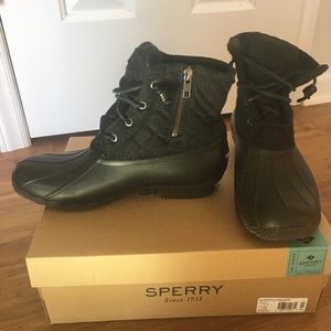 Speery Saltwater Wool Boots